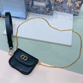 dior30 Montaigne CD поясная пряжка Внутренняя сторона украшена ло