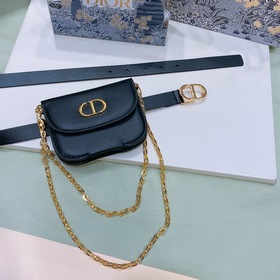 dior30 Montaigne CD поясная пряжка Внутренняя сторона украшена ло