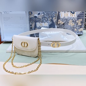 dior30 Montaigne CD поясная пряжка Внутренняя сторона украшена ло