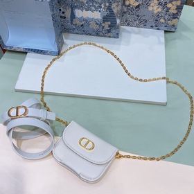 dior30 Montaigne CD поясная пряжка Внутренняя сторона украшена ло