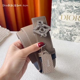 Эта металлическая пряжка для ремня из латуни с покрытием от Dior 