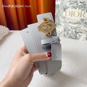 Эта металлическая пряжка для ремня из латуни с покрытием от Dior 