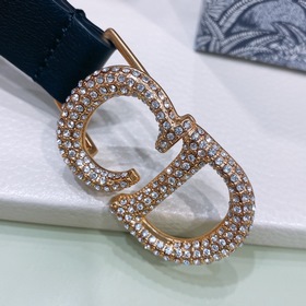 Новая модель Dior 23 для весны, поясная пряжка в форме седла CD. 