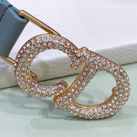 Новая модель Dior 23 для нового года, поясная пряжка в форме седл