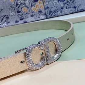Новая модель Dior 23 для нового года, поясная пряжка в форме седл