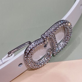 Новая модель Dior 23 для нового года, поясная пряжка в форме седл