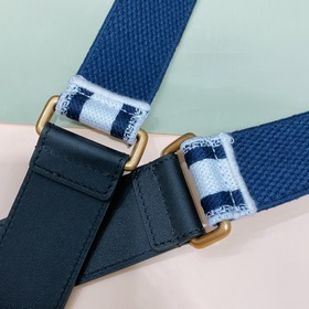 Dior 2023 вышитые буквы на кожаном поясе, 3,4 см, высококачествен