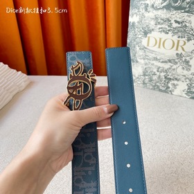 Эта металлическая пряжка для ремня из латуни с покрытием от Dior 