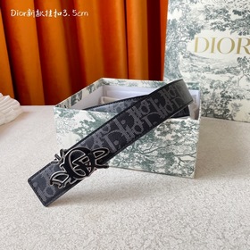 Эта металлическая пряжка для ремня из латуни с покрытием от Dior