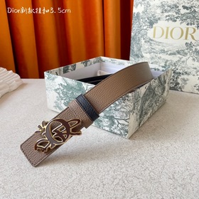 Эта металлическая пряжка для ремня из латуни с покрытием от Dior