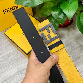 FENDl (Fendi) ширина 40 мм, двусторонняя оригинальная телячья кож
