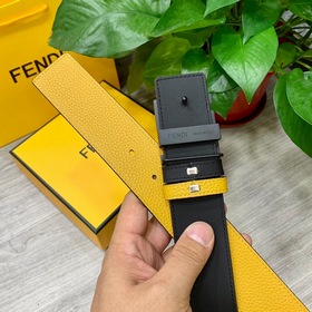 FENDl (Fendi) ширина 40 мм, двусторонняя оригинальная телячья кож