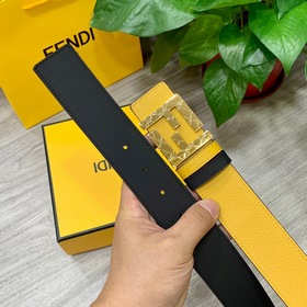 FENDl (Fendi) ширина 40 мм, двусторонняя оригинальная телячья кож