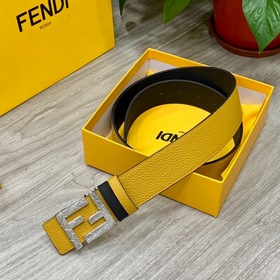 FENDl (Fendi) ширина 40 мм, двусторонняя оригинальная телячья кож