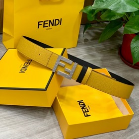 FENDl (Fendi) ширина 40 мм, двусторонняя оригинальная телячья кож