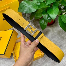 FENDl (Fendi) ширина 40 мм, двусторонняя оригинальная телячья кож
