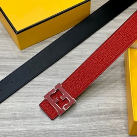 FENDl (Fendi) ширина 40 мм, двусторонняя оригинальная телячья кож