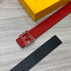 FENDl (Fendi) ширина 40 мм, двусторонняя оригинальная телячья кож