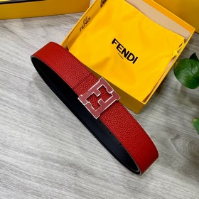 FENDl (Fendi) ширина 40 мм, двусторонняя оригинальная телячья кож