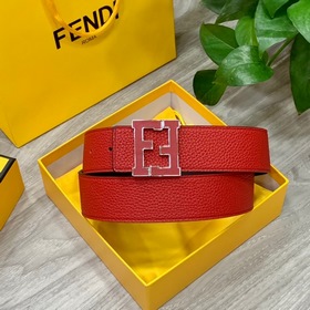 FENDl (Fendi) ширина 40 мм, двусторонняя оригинальная телячья кож