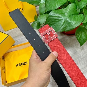 FENDl (Fendi) ширина 40 мм, двусторонняя оригинальная телячья кож
