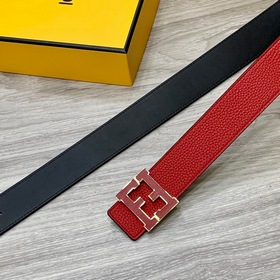FENDl (Fendi) ширина 40 мм, двусторонняя оригинальная телячья кож