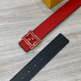 FENDl (Fendi) ширина 40 мм, двусторонняя оригинальная телячья кож