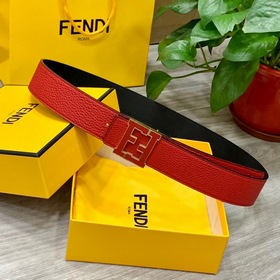 FENDl (Fendi) ширина 40 мм, двусторонняя оригинальная телячья кож