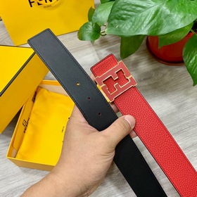 FENDl (Fendi) ширина 40 мм, двусторонняя оригинальная телячья кож