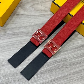 FENDl (Fendi) ширина 40 мм, двусторонняя оригинальная телячья кож