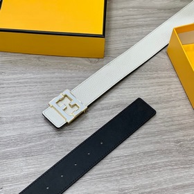 FENDl (Fendi) ширина 40 мм, двусторонняя оригинальная телячья кож