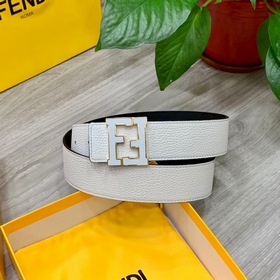 FENDl (Fendi) ширина 40 мм, двусторонняя оригинальная телячья кож