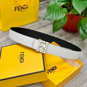 FENDl (Fendi) ширина 40 мм, двусторонняя оригинальная телячья кож