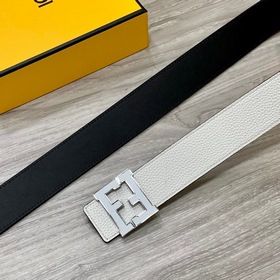 FENDl (Fendi) ширина 40 мм, двусторонняя оригинальная телячья кож