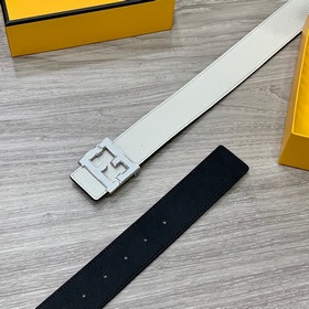 FENDl (Fendi) ширина 40 мм, двусторонняя оригинальная телячья кож