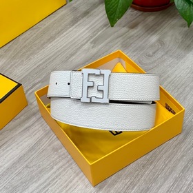 FENDl (Fendi) ширина 40 мм, двусторонняя оригинальная телячья кож