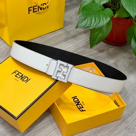 FENDl (Fendi) ширина 40 мм, двусторонняя оригинальная телячья кож