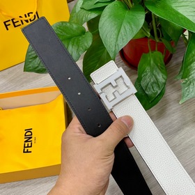 FENDl (Fendi) ширина 40 мм, двусторонняя оригинальная телячья кож