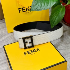 FENDl (Fendi) ширина 40 мм, двусторонняя оригинальная телячья кож