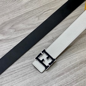FENDl (Fendi) ширина 40 мм, двусторонняя оригинальная телячья кож