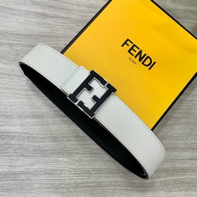 FENDl (Fendi) ширина 40 мм, двусторонняя оригинальная телячья кож