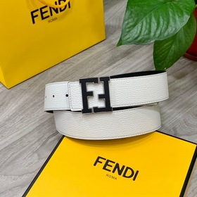 FENDl (Fendi) ширина 40 мм, двусторонняя оригинальная телячья кож