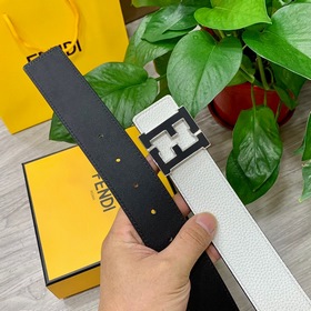 FENDl (Fendi) ширина 40 мм, двусторонняя оригинальная телячья кож