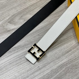 FENDl (Fendi) ширина 40 мм, двусторонняя оригинальная телячья кож