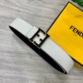 FENDl (Fendi) ширина 40 мм, двусторонняя оригинальная телячья кож
