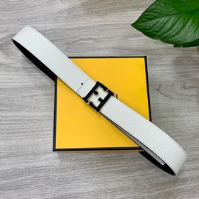 FENDl (Fendi) ширина 40 мм, двусторонняя оригинальная телячья кож