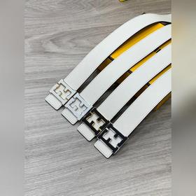 FENDl (Fendi) ширина 40 мм, двусторонняя оригинальная телячья кож