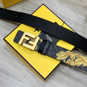 FENDl/Fendi, модель из бутика, ширина 40 мм, с фирменным логотипо