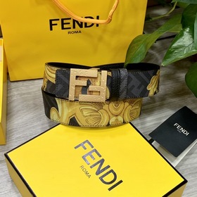 FENDl/Fendi, модель из бутика, ширина 40 мм, с фирменным логотипо