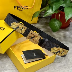 FENDl/Fendi, модель из бутика, ширина 40 мм, с фирменным логотипо